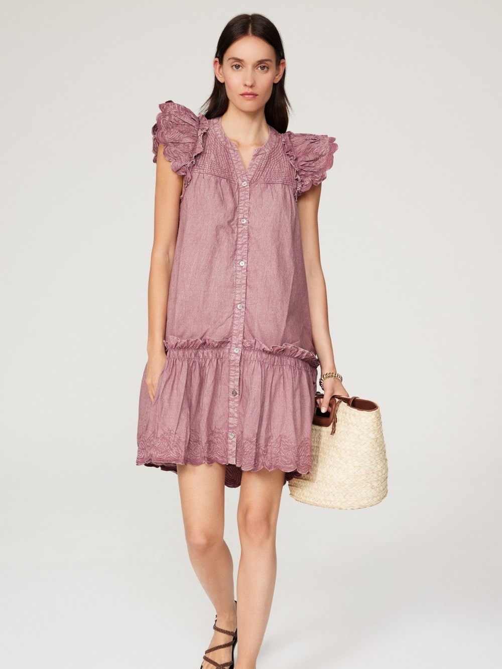 Sea New York Heidi Heart Quilt Tunic Dress